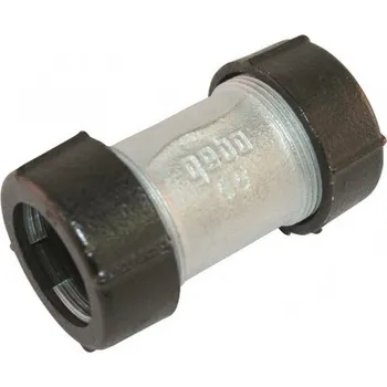 Instalatérský materiál GEBO svěr. spojka oboustr.pro ocel.trubku O 1 1/4"