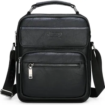 Crossbody pánská taška na rameno messenger Barva: 2112-Černá