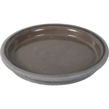 Květináč Podm. DISKO d24cm umbra-šedohnědá