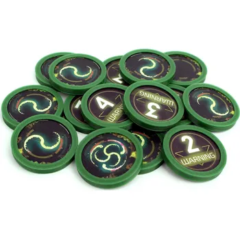 Příslušenství k deskovým hrám Myší Doupě Nemesis Lockdown - Kryty na žetony Chytridů