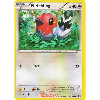 Sběratelská karetní hra Fletchling 094/114 - Steam Siege Typ karty: Non-Holo