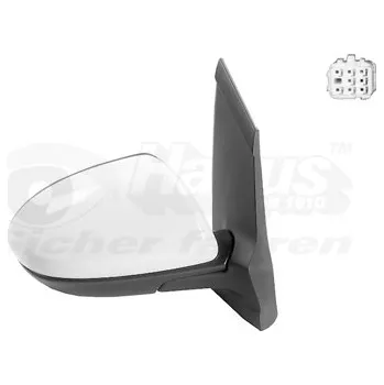 Auto zrcátko Vnější zpětné zrcátko VAN WEZEL 2741808