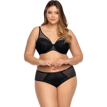 Podprsenka Vyztužená dámská podprsenka full cup Mefemi Casilda Big černá 75H