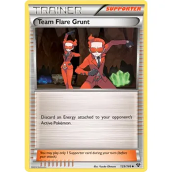 Karetní hra Team Flare Grun 129/146 - XY Typ karty: Reverse Holo