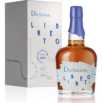 Rum Dictador Libreto Port 2001 0,7l 44%