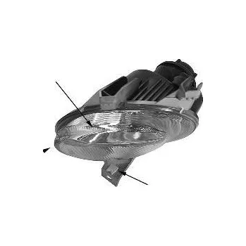 Mlhový světlomet Mlhovka VAN WEZEL 4028998