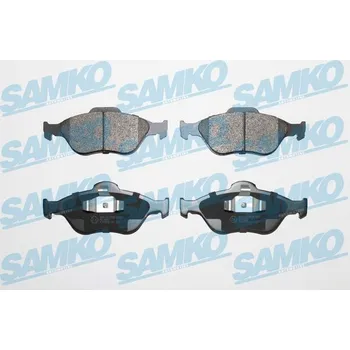 Brzdová destička Sada brzdových destiček, kotoučová brzda SAMKO 5SP1088