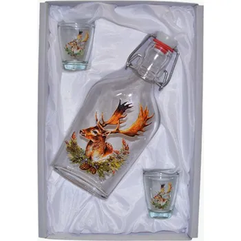 Gadget Láhev na alkohol se štamprlkami - Lepší za jedno ráno...