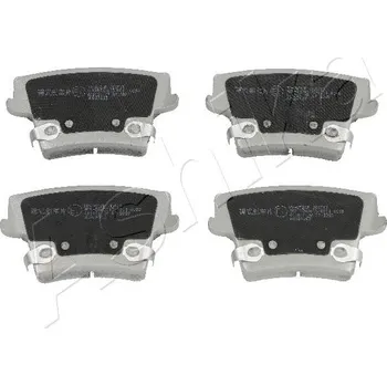 Brzdová destička Sada brzdových destiček, kotoučová brzda ASHIKA GROUP 51-09-902