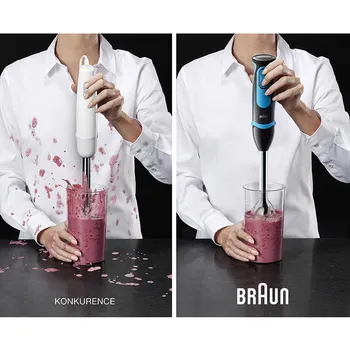 ponorný mixér Braun MultiQuick 5 Vario Fit MQ 5264 BKBL