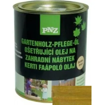 Olej na dřevo PNZ Ošetřující olej na zahradní nábytek salzgrün / slaná zelená 10 l
