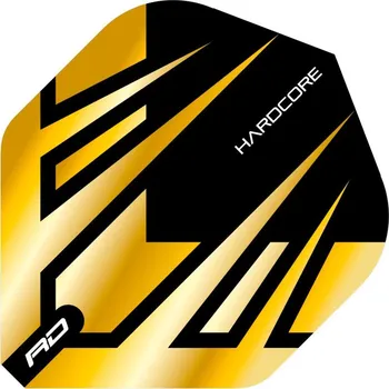 Příslušenství pro šipky Red Dragon Letky Hardcore Premium - Gold & Black Tribal RF6833
