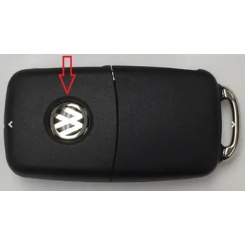 Znak automobilu VW znak - emblém na klíček 14mm 3D