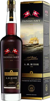 Rum A. H. Riise Royal Danish Navy Rum 40 %