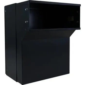 Poštovní schránka DOLS F-046 RAL9005 - tělo poštovní schránky k zazdění, černé