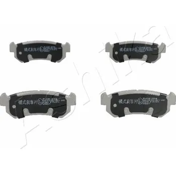 Brzdová destička Sada brzdových destiček, kotoučová brzda ASHIKA GROUP 51-0W-W02