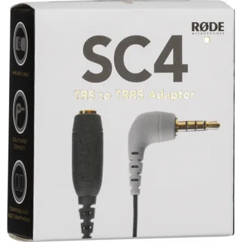 Audio Rode SC4 Adapter 3,5mm TRS zu TRRS pro smartLav