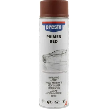 Barva ve spreji PRESTO Základ červený 500ml