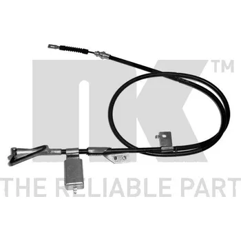 Lanko parkovací brzdy Tažné lanko, parkovací brzda SBS 9022101