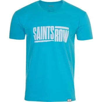 Pánské tričko Saints Row Logo Blue - pánské tričko - velikost S