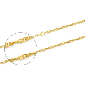 Řetízek SOFIA zlatý řetízek R-AU-SIN-2,9-YG45