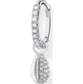 Náušnice THOMAS SABO kusová náušnice Shell silver CR697-051-14