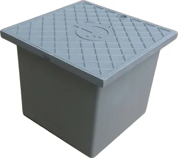 Elektroinstalační krabice Tremis KDZH Z825 krabice pro zkušební svorku šedá