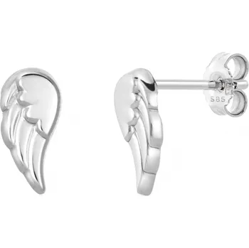 Šperk SOFIA zlaté náušnice andělská křídla AG10029-PRE2-14KWG