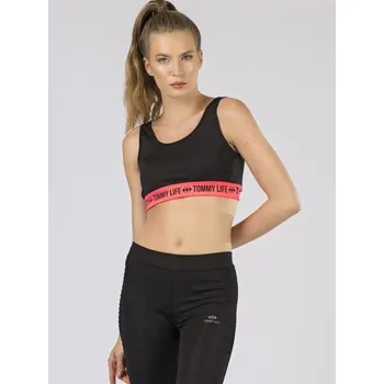 Podprsenka Dámský top TOMMY LIFE černý