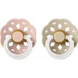 BIBS Boheme cumlíky z prírodného kaučuku 2ks - veľkosť 2 - Blush Nočný / Vanilla Nočný