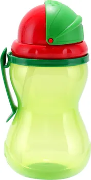 Kojenecká láhev Canpol Babies Sportovní láhev se slámkou 370 ml