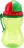 Canpol Babies Sportovní láhev se slámkou 370 ml, zelená/červená