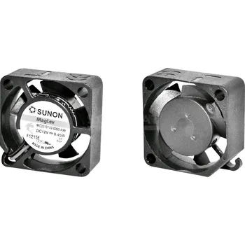 Průmyslový ventilátor Sunon MF25101V11000UA99 axiální ventilátor, 12 V/DC, 6.45 m³/h, (d x š x v) 25 x 25 x 10 mm, MF25101V1-1000-UA99