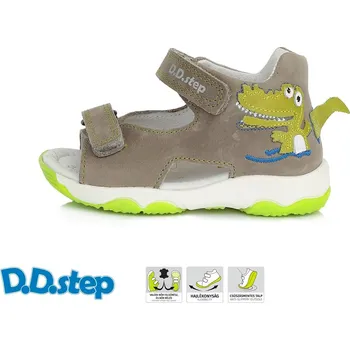 Chlapecké sandály D.D.STEP G064-361A č Barva: Šedá, Velikost: 29