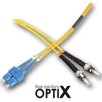 Síťový kabel Optix Opticord 1013 ST/UPC-SC/UPC, optický patch, 09/125, 5m