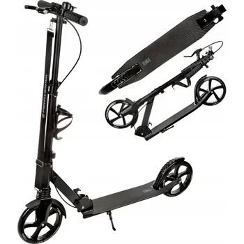 Koloběžka Skládací koloběžka Raven Trader 200mm s ruční brzdou, odpružení, zvonek