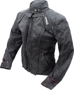 Moto bunda Cappa Strada černá/růžová M