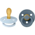 BIBS Barevné symetrické dudlíky z přírodního kaučuku 2 ks - velikost 2 - Baby Blue / Petrol