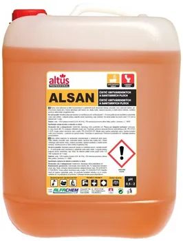 Čisticí prostředek do koupelny a kuchyně Alfachem Altus Professional Alsan čistič umývárenských a sanitárních ploch