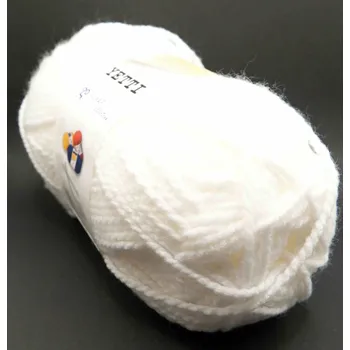 Galanterie Příze Yetti - bílá 57076