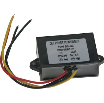 Auto elektroinstalace měnič napětí 12-24, 5V, 3A, 34152