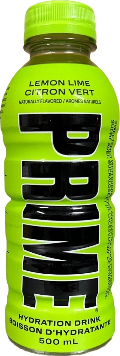 Foto Limonáda PRIME Hydration Drink Lemon Lime 500 ml - Zbozi.cz