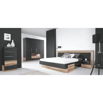 Ložnicová sestava Ložnice Morena B Zvolte variantu:: Ořech / Černá