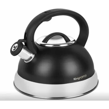 Varná konvice Čajník nerez FLAVIO 2,7l černý matný KLC