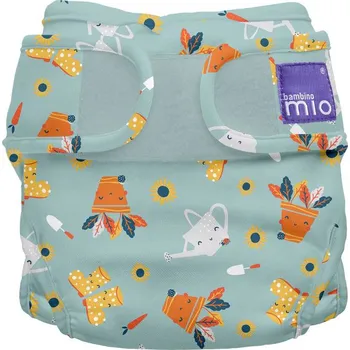 Plenkové kalhoty Bambino Mio Bambino Mio Miosoft plenkové kalhotky Get Growing 3-9kg" "Barva:vzorované|Druh:látkové|Hmotnost dítěte:3 - 9 kg|Materiál:PUL|Typ:svrchní kalhotky|Vzor:Get Growing|Značka:Bambino Mio|