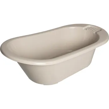 koupací vanička Bebe-Jou Vanička Bébé-Jou Click Fabulous Taupe" "Barva:béžová|Druh:vaničky|Materiál:plastové|Vzor:Fabulous Taupe|Značka:Bébé-jou|