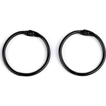 Výtvárné potřeby Rozpojovací / knihařský kroužek, barva 5 (Ø45 mm) černý lak