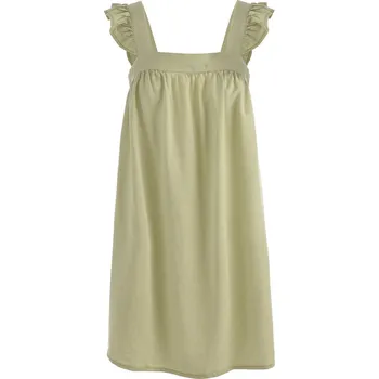 Dámské šaty HRÁŠKOVÉ ŠATY SE ČTVERCOVÝM VÝSTŘIHEM Vero Moda