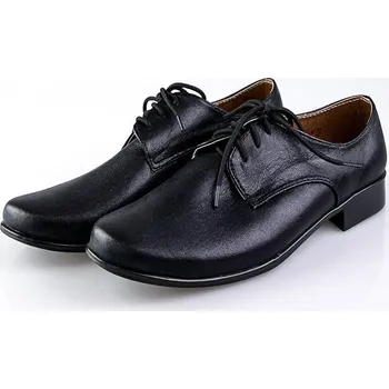 Chlapecké polobotky Chlapecké společenské boty 99 M černé, Dětské boty 30