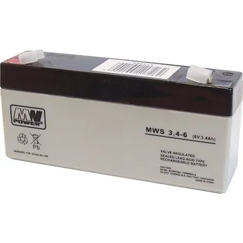 Autobaterie Záložní akumulátor 6V - 2,8 Ah